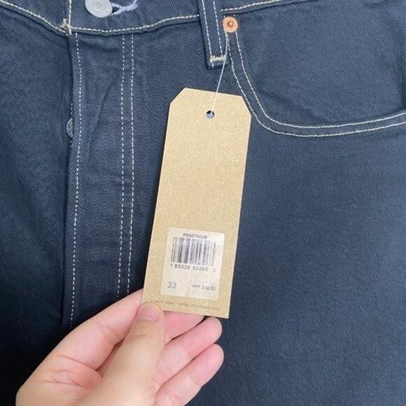 Levi's 501 NWT Button Fly High Waisted Jean Shorts 33 - Picture 3 of 6